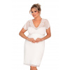 Donna Noční košilka Ivana Maxi - viskóza Ecru 4XL(48)