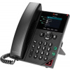 HP Poly VVX 250 4-Line IP Phone and PoE-enabled IP telefon Černá 4 řádky LCD (89B62AA)
