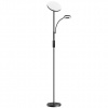 BlitzWolf Dvojitá stojacia lampa s diaľkovým ovládaním BlitzWill BWL-FL-0001, 36 W (čierna)
