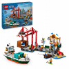 LEGO City 60422 LEGO City 60422 Prístav s nákladnou loďou