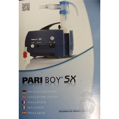 PARI BOY SX prístroj na inhalačnú terapiu s príslušenstvom