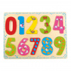 Bino Drevené hračky počítanie puzzle číslice Bino Drevené hračky počítanie puzzle číslice