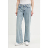 Rifle Karl Lagerfeld Jeans stredne vysoký pás, A3W10075 modrá 27/32