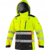 CANIS Zimná bunda BENSON Hi-Vis, Canis, Varianta žlto-čierna, Veľkosť 3XL