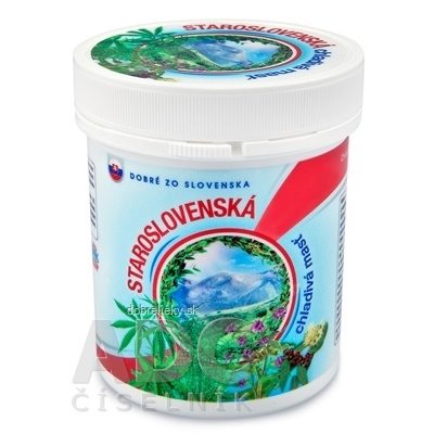 Dobré z SK STAROSLOVENSKÁ chladivá masť masážny prípravok 1x250 ml