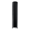 Sollux Lighting Stropné svietidlo Lagos, 1x čierne kovové tienidlo, (40 cm)
