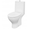 Cersanit Moduo WC kombi s doskou SoftClose, vario odpad, spodné napúšťanie, CleanOn, biela K116-035