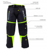 FLOORBEE Goalie Armor Pants 3.0 L, žltá / čierna