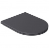 Isvea Infinity WC doska Slim Soft Close, odnímateľné, antracit 40KF0522I