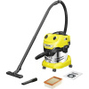 Kärcher Home & Garden WD 4-18 S Dual V-20/22 1.628-625.0 Akumulátorový vysávač na mokré a suché vysávanie 380 W 20 l bez akumulátora, bez nabíjačky, bezdrôtový; 1.628-625.0