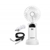 Aigostar B.V. | Aigostar - Nabíjací ručný ventilátor 4W/5V 1200mAh biela | AI1053