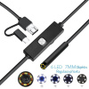 W-Star Endoskopická kamera USB UCAM7x2 sond 7mm 2m mäkký kábel 640x480 konektor 3v1 (UCAM7x2)