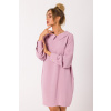 MOE Košeľové šaty M740 | púdrovo ružová M740 - EU S M740