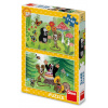 Puzzle 2x48 Krtek Oslava