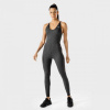 SQUATWOLF Dámsky overal Strappy Catsuit Black Marl L