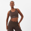 USA Pro Seamless Crop Sports Bra Coffee 8 (36)