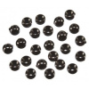 Giants fishing Hlavička čierna - beads black 100ks|3.3mm