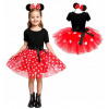 Dievčenský kostým - Tutu šaty, outfit Minnie Cotton Mouse 104/110 (Dievčenský kostým - Tutu šaty, outfit Minnie Cotton Mouse 104/110)