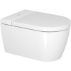 Duravit Elektronický bidet s keramikou, Rimless, HygieneGlaze, SoftClose, alpská biela 650000012004320