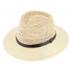 Fiebig - Headwear since 1903 Letný slamený klobúk Fedora - ručne pletený - Ekvádorská panama - Traveller 