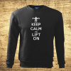 Keep calm and lift on, Barva Černá, Velikost 5XL Bezvatriko.cz 502252