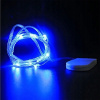 Svetelný stĺp do záhrady - 10ks LED LED medené drôtené strunové svetlá s batériou Girland Fairy Light (10ks LED LED medené drôtené strunové svetlá s batériou Girland Fairy Light)