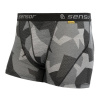SENSOR MERINO IMPRESS pánské trenky černá camo - L