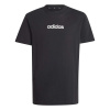 Detské Tričko s krátkym rukávom ADIDAS J LIN TEE 160 JC9748 – Čierna