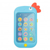 BABY MIX Telefon papoušek Baby Mix Blue