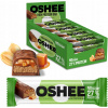 OSHEE proteínová tyčinka s príchuťou orechov a karamelu karamel 49g x 12 ks