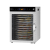 Vevor Sušička potravín 12 nerez táck, 800 W, nast. teplota, 24 h časovač SGHGJ800W12CKZAQ8V2