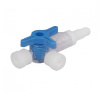 KD Medical KDM KD-Flex trojcestný ventil štandardný 50 ks Modrá