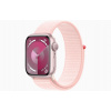 Apple Watch S9/45mm/Pink/Šport Band/Light Pink