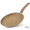 Perfect Home 13919 Granitová panvica na palacinky, 26 cm, hnedá
