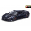 Bburago Ferrari TOP 488 Pista modrá /silver stripe BB26026B 1:24
