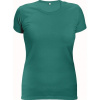 ČERVA Tričko SURMA LADY dámské krátký rukáv 03040048B3005 2XL Malachitová