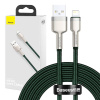 Kábel Baseus USB - Apple Lightning 2 m zelený