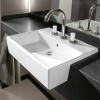 VILLEROY & BOCH Memento polozápustné umyvadlo s otvorom, s prepadom, 550 x 425 mm, biela alpská, 41335501