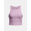 Under Armour Meridian Rib Crop Tank-PPL 1384008-543
