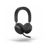 Jabra Evolve2 75 Slúchadlá s mikrofónom Bezdrôtový Pres hlavu Kancelária / call centrum Bluetooth Čierna (27599-999-999)