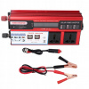 AUTOMOBILOVÝ MENIČ NAPÄTIA 12 AŽ 220 V USB