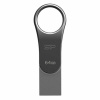 USB kľúč Silicon Power Mobile C80 64 GB USB typu A / USB typu C 3.0 (3.1 Gen 1) Titanium