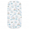 Bavlnené prestieradlo do kočíka New Baby Dráčik 35x75 cm