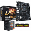Sada procesorov AMD Ryzen 5 5600 g + AM4 doska + 16 GB DDR4 + Radeon RX VEGA