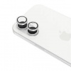 Ochranné sklo šošovky fotoaparátu Epico Aluminium Lens Protectors na Apple iPhone 17 (93912152100001) strieborné