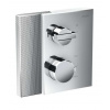 Axor Edge Termostatická batéria pod omietku, chróm/diamantový brús 46751000-AX