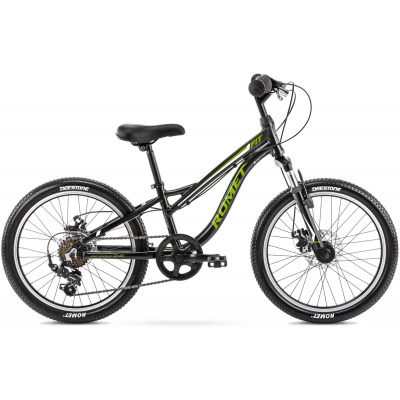 Romet Detský bicykel Rambler 20" FIT čierno zelený 10" 2022