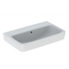 Geberit Selnova Compact keramické umývadlo 65x40x17,5cm,bez otv.pre batériu,prepad,Biele GEB 501.892.00.7