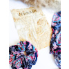 Scrunchie VSB farebná gumka do vlasov so vzorom mandaly
