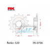 RK Chains Koliesko reťazové (pastorok) 0736-15zubov RK - Ducati 400 Scrambler+800SS+800 Monster+800SS